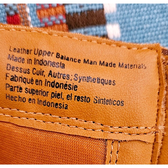 Predictions Leather Fringed Heeled Boots Womens Size 9 Western Cowboy - Picture 9 of 12